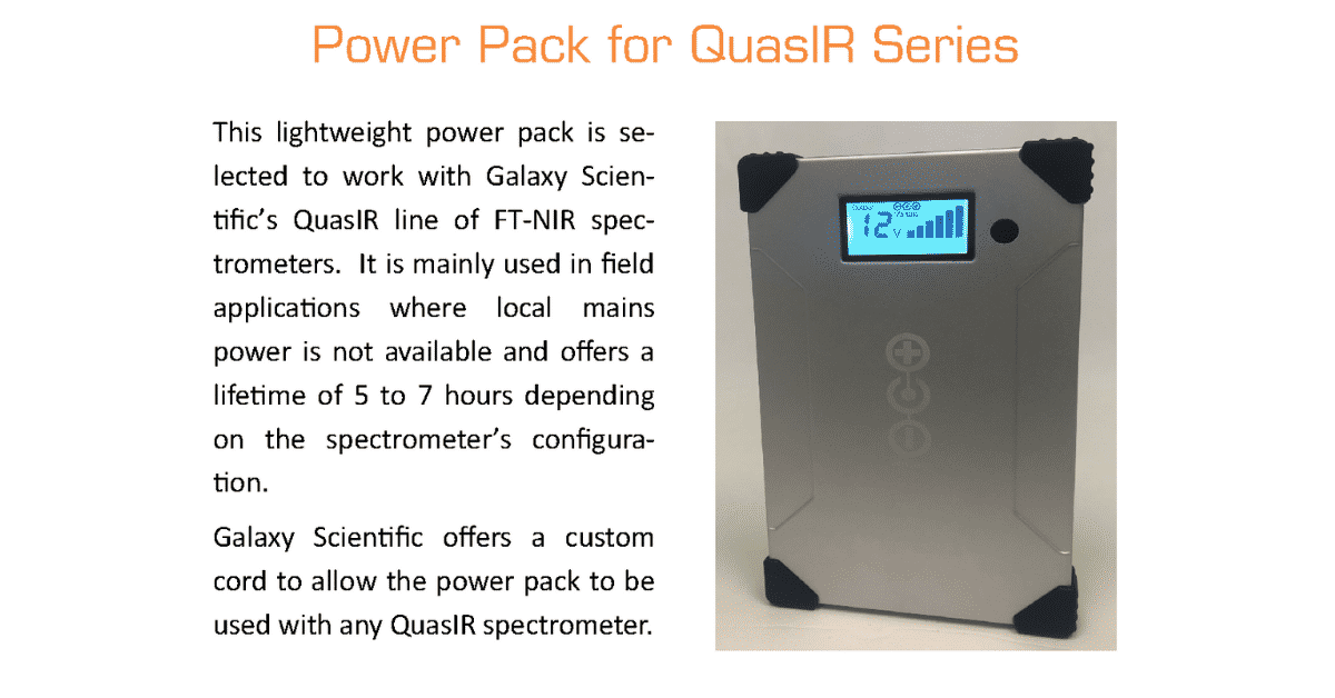 Power Pack for QuasIR Series